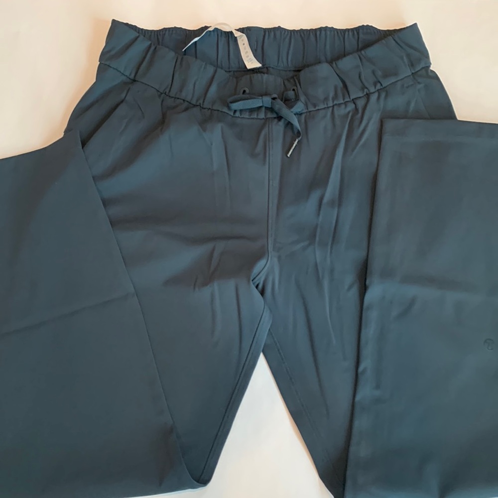 Lululemon lounge pants, dark teal, size 8